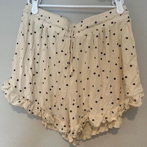 Rylee + Cru Dotted Sleep Shorts